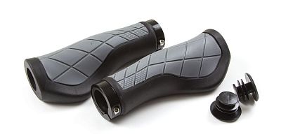 Превью  Грипсы CLARKS CE315 эргономичные 135 мм Серый/Черный